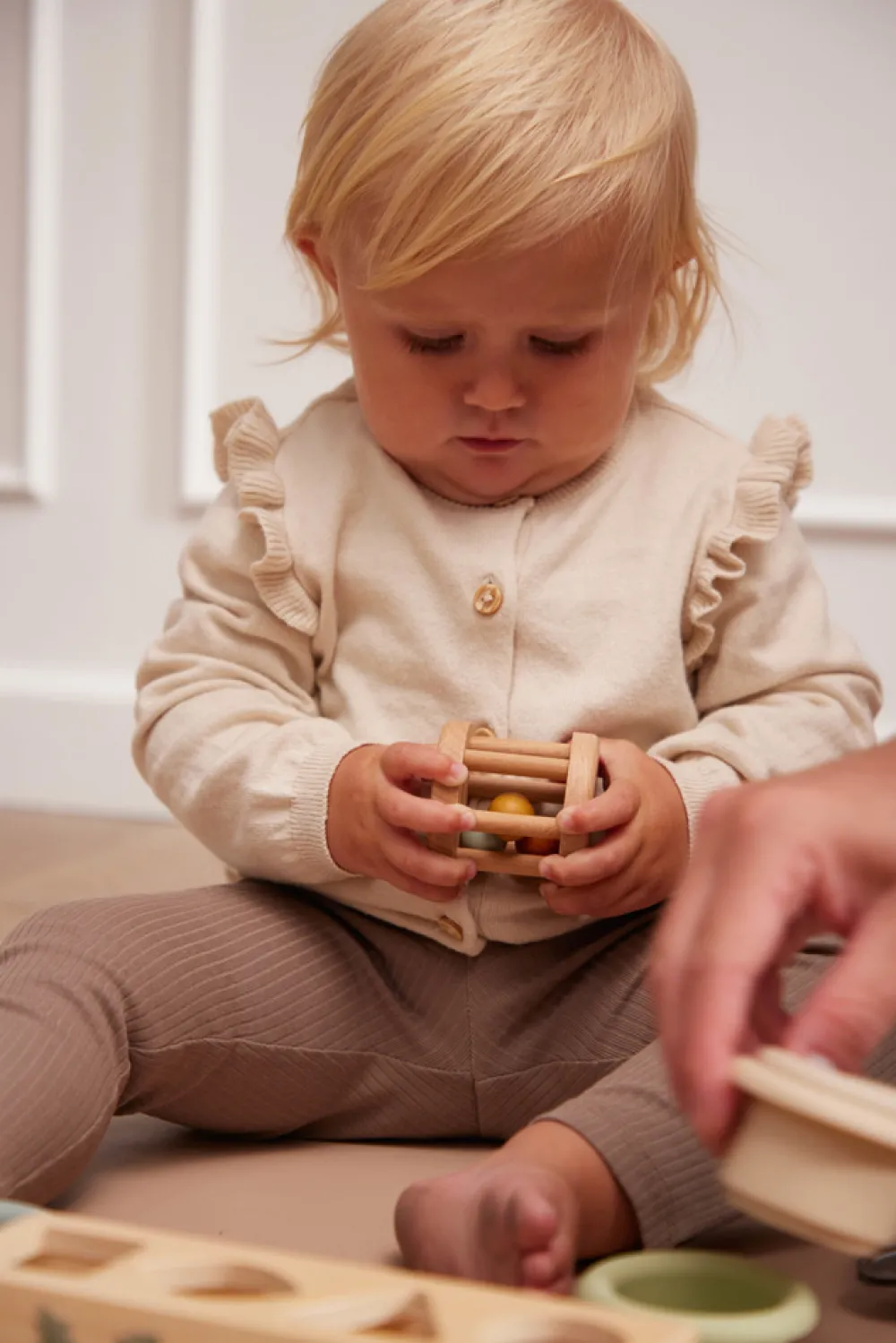 Filibabba Legekuffert med sanselegetøj- Aktivitetslegetøj