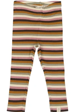 PETIT PIAO Legging Striber - Nostalgic Rose Multi Stripe- Leggings