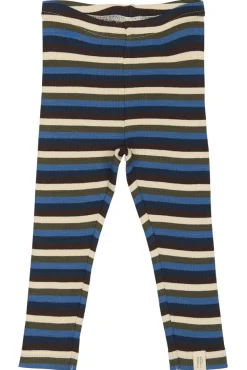 PETIT PIAO Legging Striber - True Navy Multi Stripe- Leggings