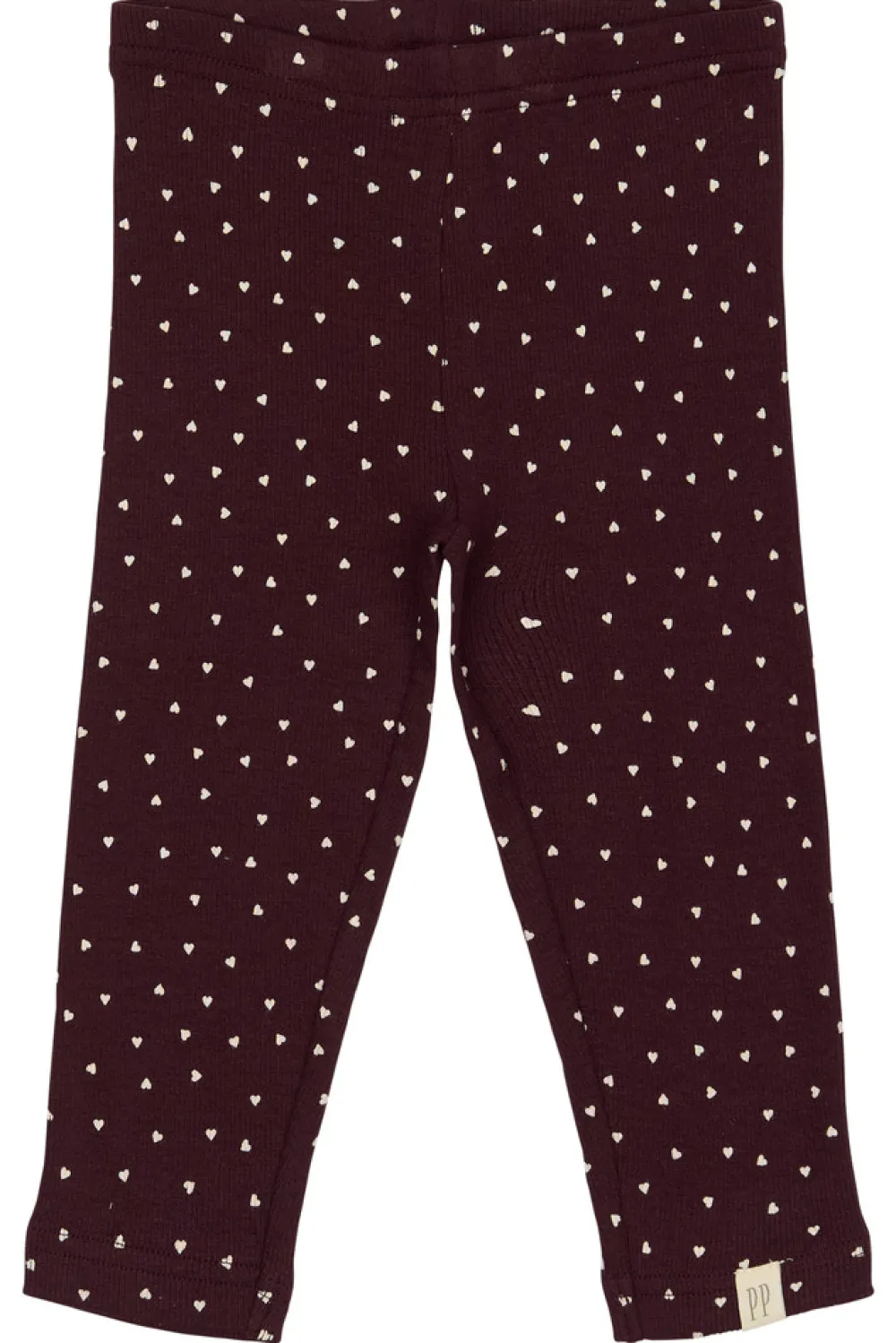 PETIT PIAO Leggings - Dark Grape/White- Leggings