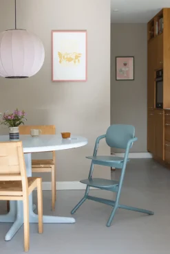 Cybex Lemo højstol - stone blue-Børn Højstole Uden Tilbehør