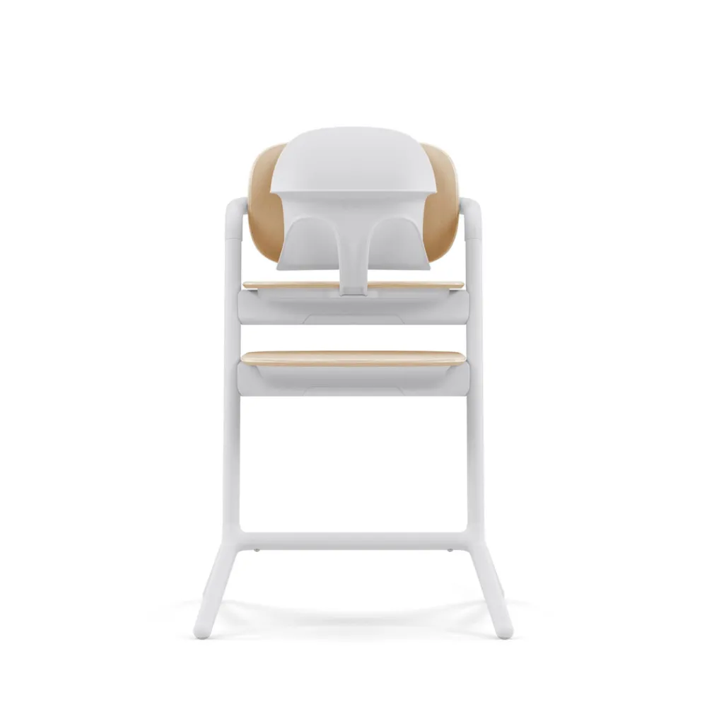 Cybex Lemo højstol 4in1 sæt - sand white-Børn Højstole Med Tilbehør