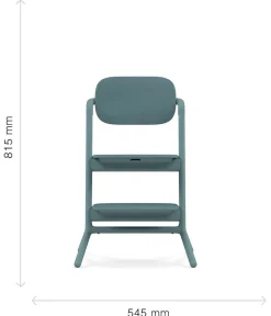 Cybex Lemo højstol 4in1 sæt - stone blue-Børn Højstole Med Tilbehør