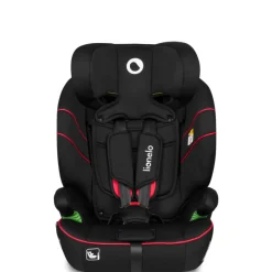 Lionelo Levi I-size - sporty black- Autostole 76-150 Cm (15 Mdr.-12 År)