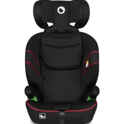 Lionelo Levi I-size - sporty black- Autostole 76-150 Cm (15 Mdr.-12 År)