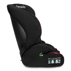 Lionelo Levi I-size - sporty black- Autostole 76-150 Cm (15 Mdr.-12 År)