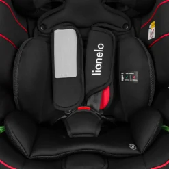 Lionelo Levi I-size - sporty black- Autostole 76-150 Cm (15 Mdr.-12 År)