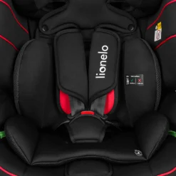 Lionelo Levi I-size - sporty black- Autostole 76-150 Cm (15 Mdr.-12 År)