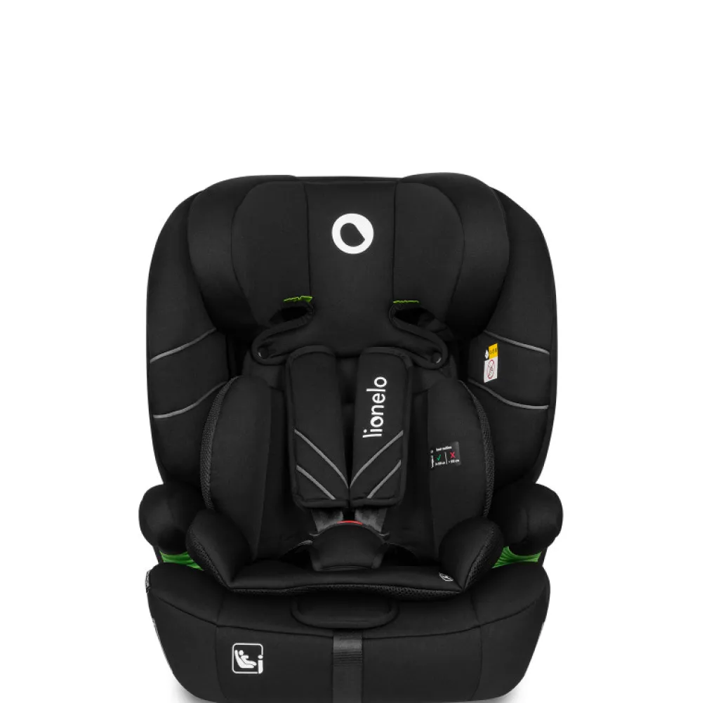 Lionelo Levi One I-size - Black Carbon- Autostole 76-150 Cm (15 Mdr.-12 År)