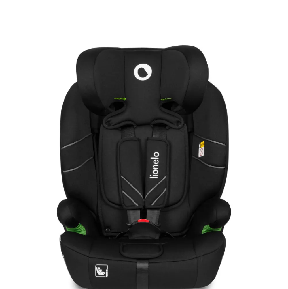 Lionelo Levi One I-size - Black Carbon- Autostole 76-150 Cm (15 Mdr.-12 År)
