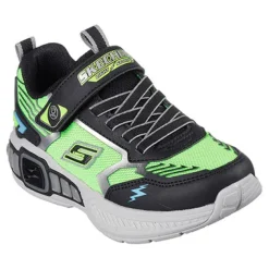 SKECHERS Light Storm 3 - Black Lime- Sneakers Med Blink|Sneakers Med Lys