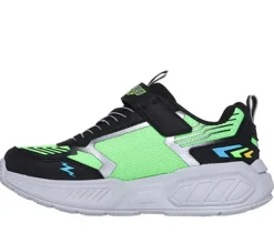 SKECHERS Light Storm 3 - Black Lime- Sneakers Med Blink|Sneakers Med Lys