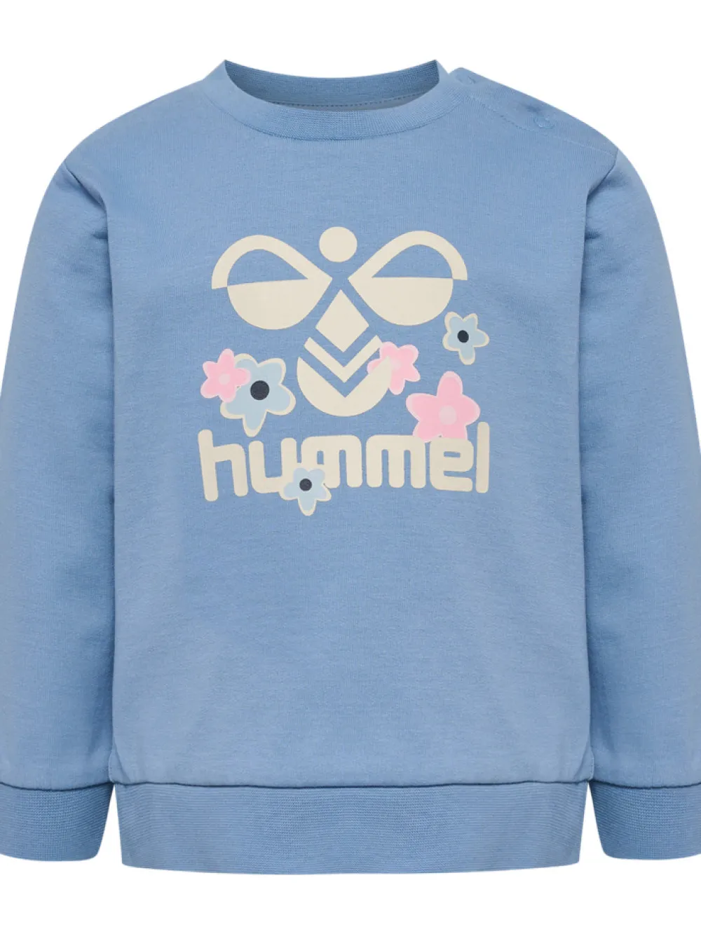 hummel Lime sweatshirt - FADED DENIM- Bluser