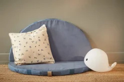 Filibabba Loui multimadras - Warm Blue- Aktivitetstæpper