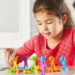 LEARNING Lær om følelser og kropssprog -figurer- Aktivitetslegetøj