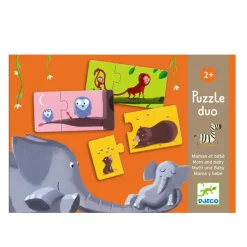 Djeco Lærespil, mor og barn.- Puslespil