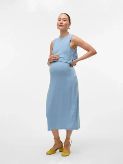 MamaLicious Lucy june SL kjole - SOFTCHAMBR- Kjoler/Nederdele