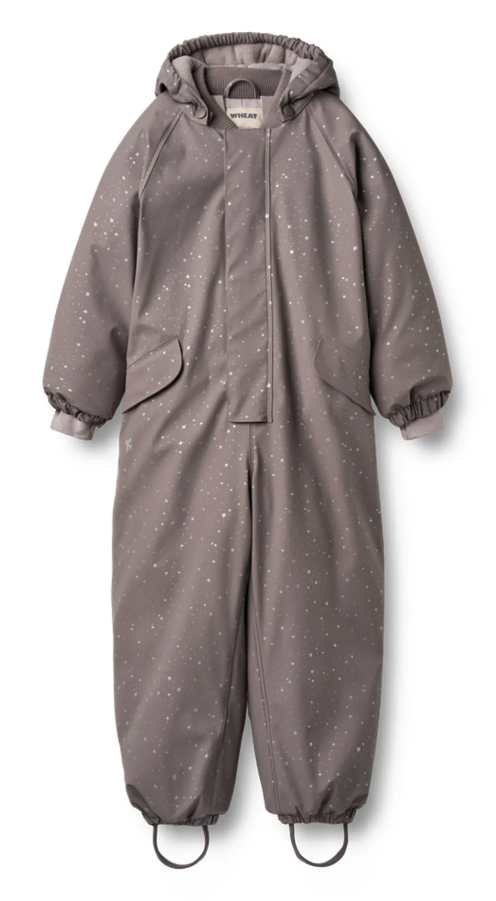 Wheat Ludo Gummi Flyverdragt - Purple stone stars- Flyverdragter