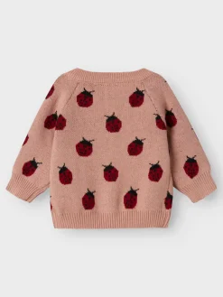 Lil' Atelier Lulio Cardigan - Misty rose- Cardigans, Veste & Trøjer