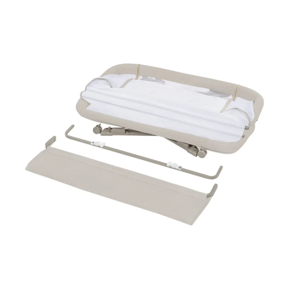 Lionelo Luna vugge - beige-Børn Side By Side Senge