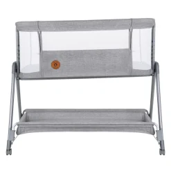 Lionelo Luna vugge - grå-Børn Side By Side Senge