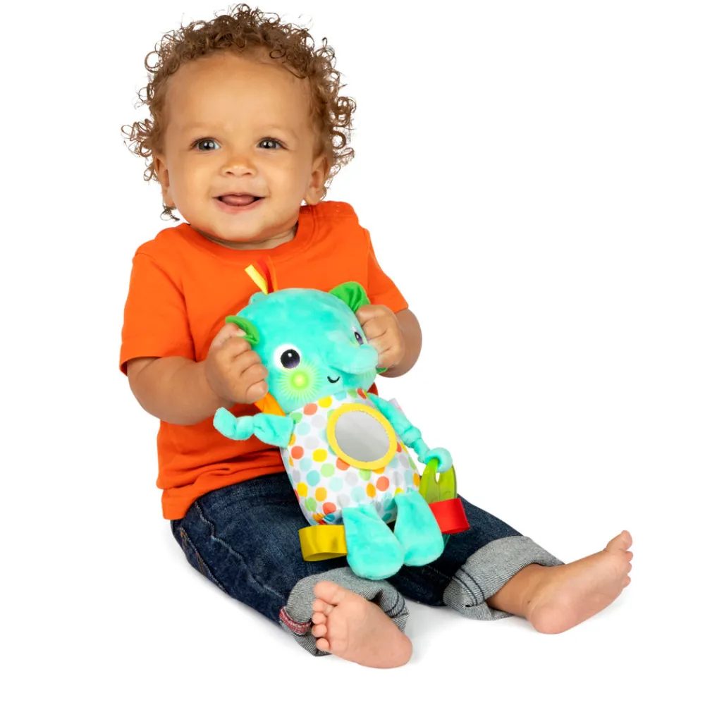 Bright Starts Lysende ven - Elefant- Legetøj Til Barnevogne & Autostole