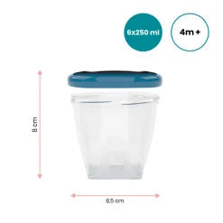 Babymoov Madbøtter - 250ml- Madopbevaring