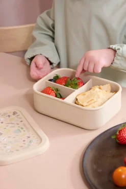 Filibabba Madkasse i silikone - Little wonders- Madkasser & Drikkedunke