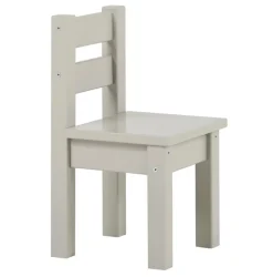 Hoppekids Mads Børnestol - dove grey-Børn Børneborde & Stole