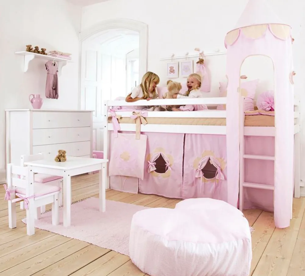 Hoppekids Mads Børnestol - hvid-Børn Børneborde & Stole