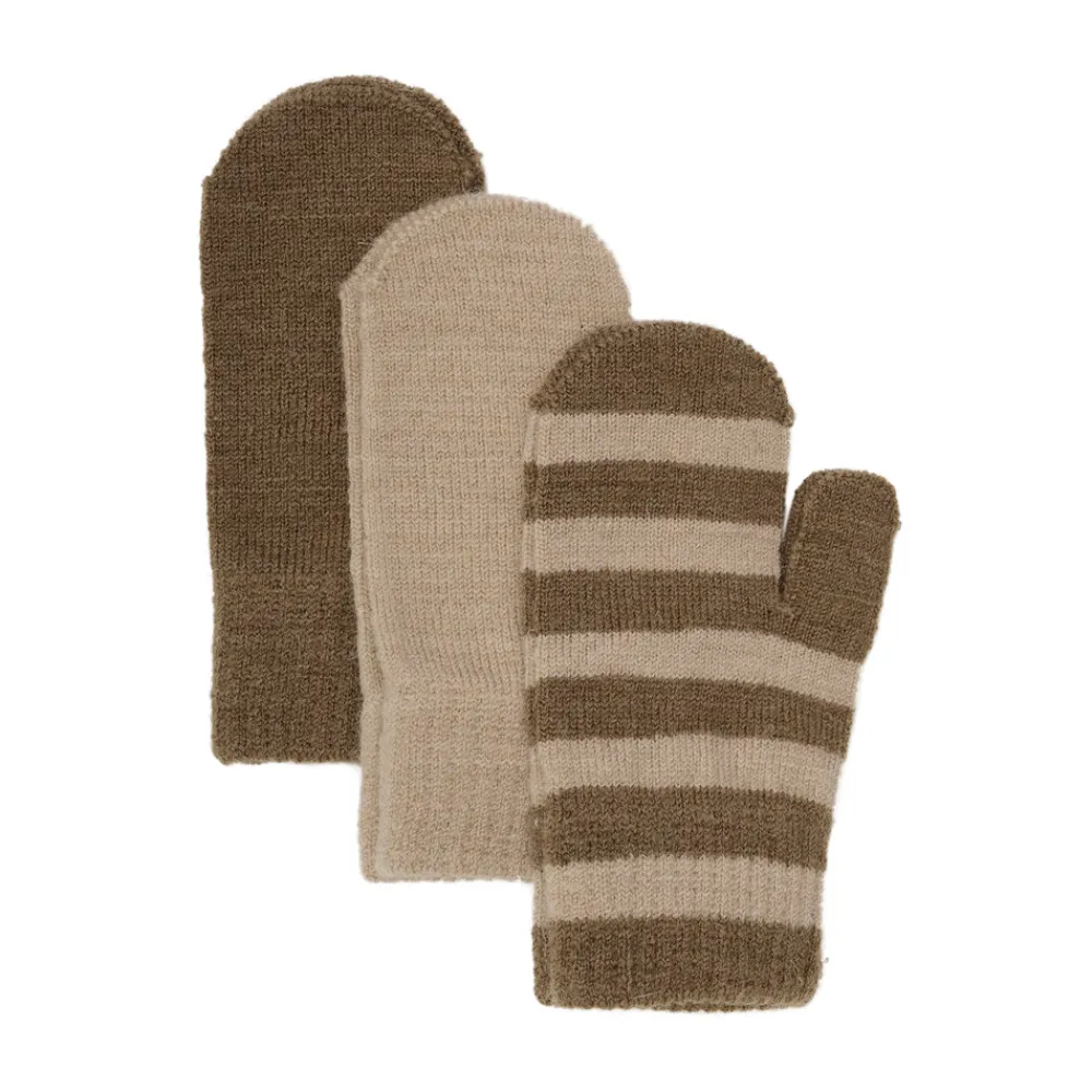 Minymo Magiske Strik Luffer 3-pak - 9017- Luffer & Vanter