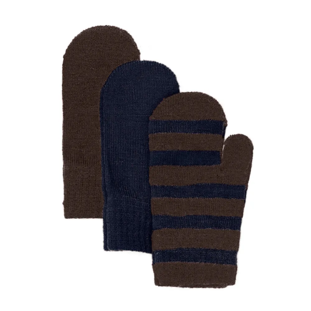 Minymo Magiske Strik Luffer 3-pak - 7021- Luffer & Vanter