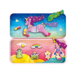 MIEREDU Magnetisk rejsesæt - Enhjørning- Magnetlegesæt