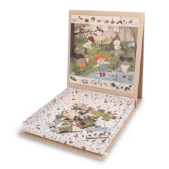 Filibabba Magnetisk spil - Puslespil "Eventyr i skoven"- Magnetlegesæt