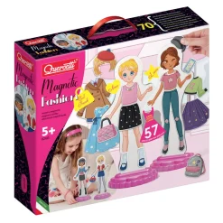 QUERCETTI Magnetiske påklædningsdukker: Bedste veninder- Magnetlegesæt