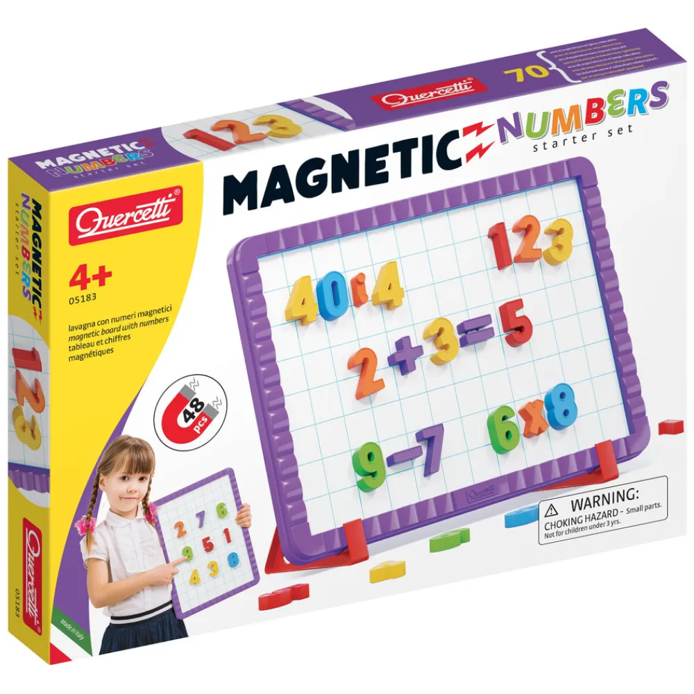 QUERCETTI Magnetiske tal startsæt (48 dele)- Magnetlegesæt