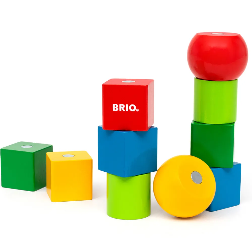 Brio Magnetiske træklodser - FSC®- Træklodser
