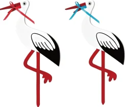 Magni - Fødselsstork Stor - FSC®- Barsel & Babyshower