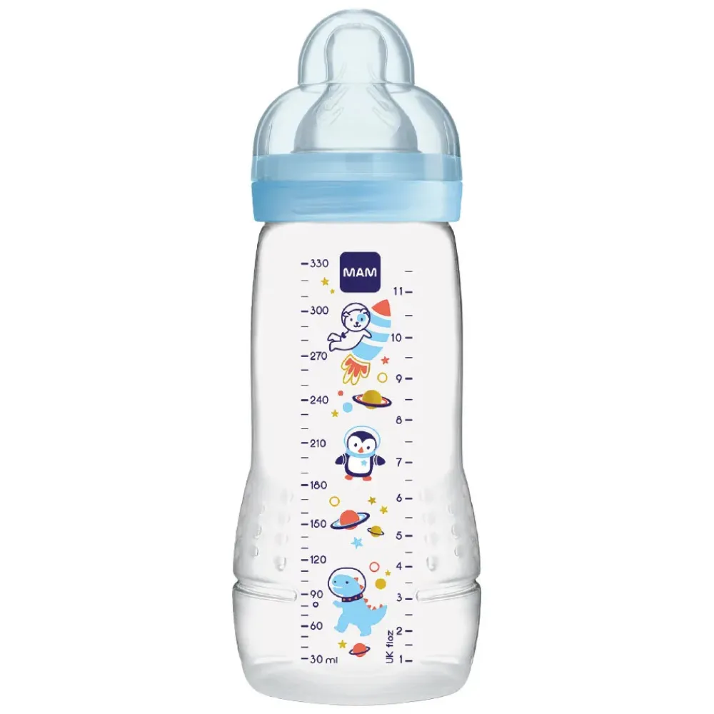 MAM Easy Active Baby Bottle 330ml BLUE- Sutteflasker