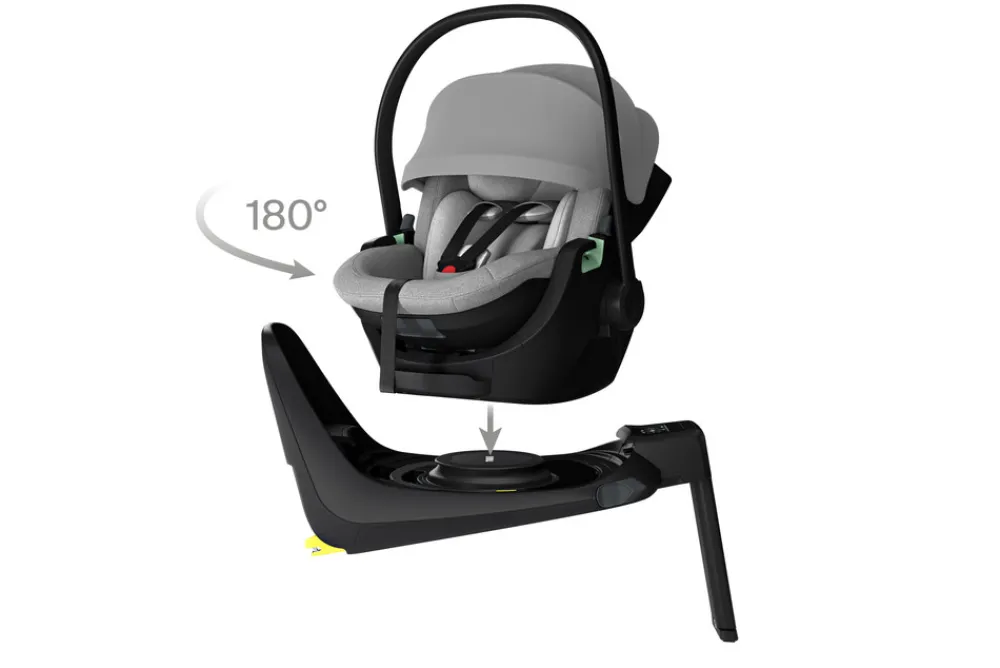 Thule Maple - Light Grey- Autostole 40-87 Cm (0-15 Mdr.)