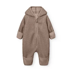 MINI A TURE Matadel Teddyfleece Heldragt - Grey brown- Køredragter