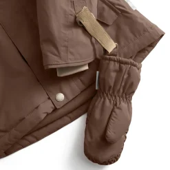 MINI A TURE Matcordt Fleecefoet Vanter - Chestnut brown- Luffer & Vanter