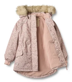 Wheat Mathilde Jakke - Rose dust flowers- Vinterjakker & Bukser