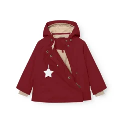 MINI A TURE Matwang Fleeceforet Vinterjakke - Red merlot- Vinterjakker & Bukser