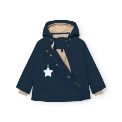 MINI A TURE Matwang Fleeceforet Vinterjakke - Outer space- Vinterjakker & Bukser