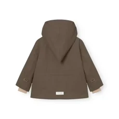 MINI A TURE Matwang Fleeceforet Vinterjakke - Morel grey- Vinterjakker & Bukser