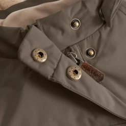 MINI A TURE Matwang Fleeceforet Vinterjakke - Morel grey- Vinterjakker & Bukser