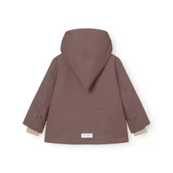 MINI A TURE Matwang Fleeceforet Vinterjakke - Peppercorn plum- Vinterjakker & Bukser
