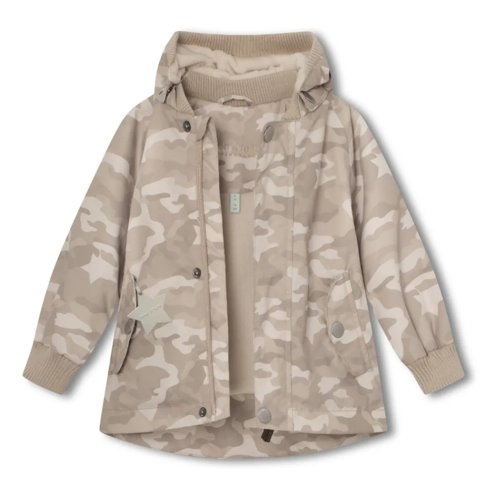 MINI A TURE MATWIAMI fleeceforet printet forårsjakke - 0158- Overgangsjakker