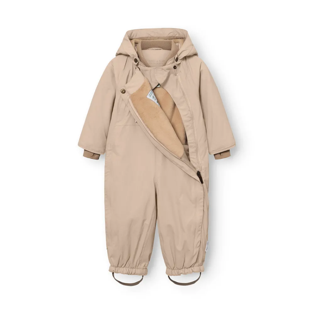 MINI A TURE Matwisti Fleeceforet Flyverdragt - Savannah tan- Flyverdragter